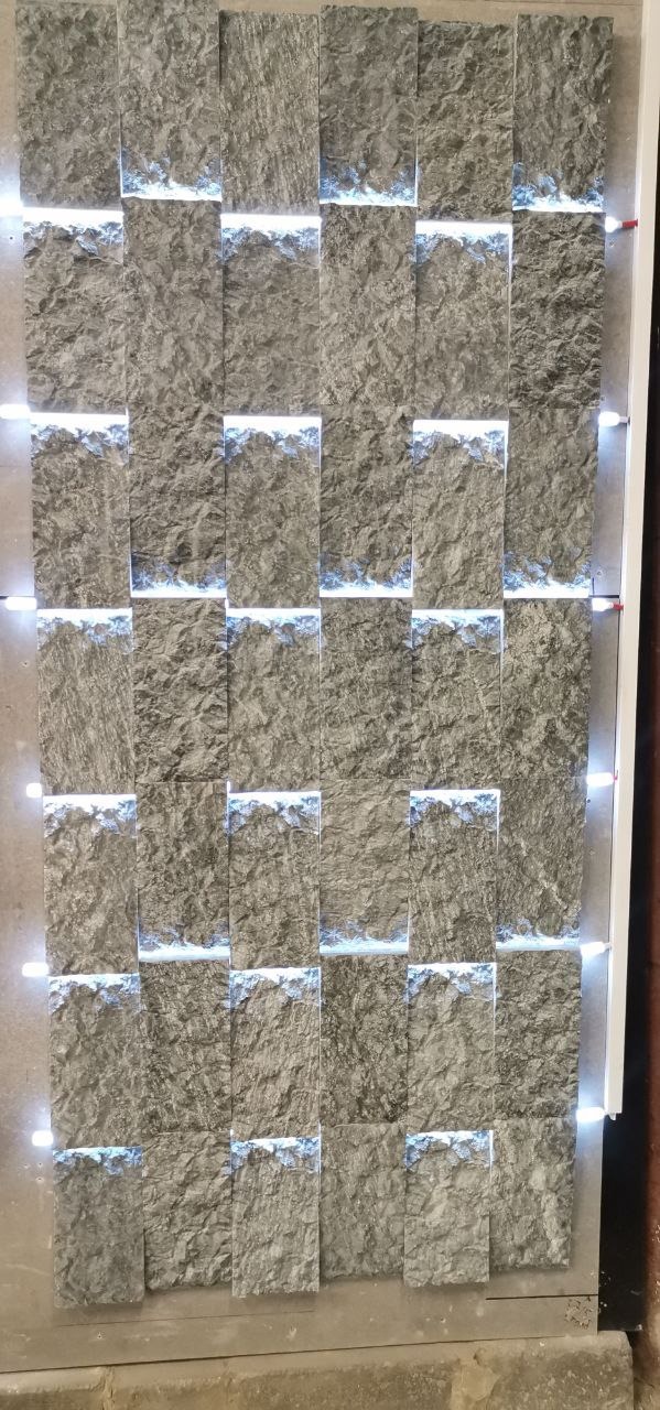 Фото панели из талькомагнезита с подсветкой